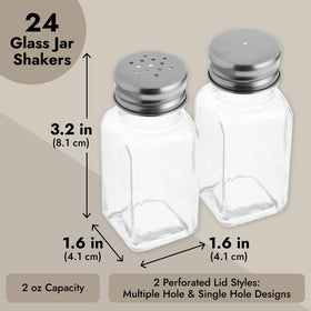 Juvale flexible lid designs suit salt, pepper, or spices for varied culinary needs.