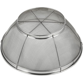 Juvale large-capacity mesh colander handles big batches with stability.