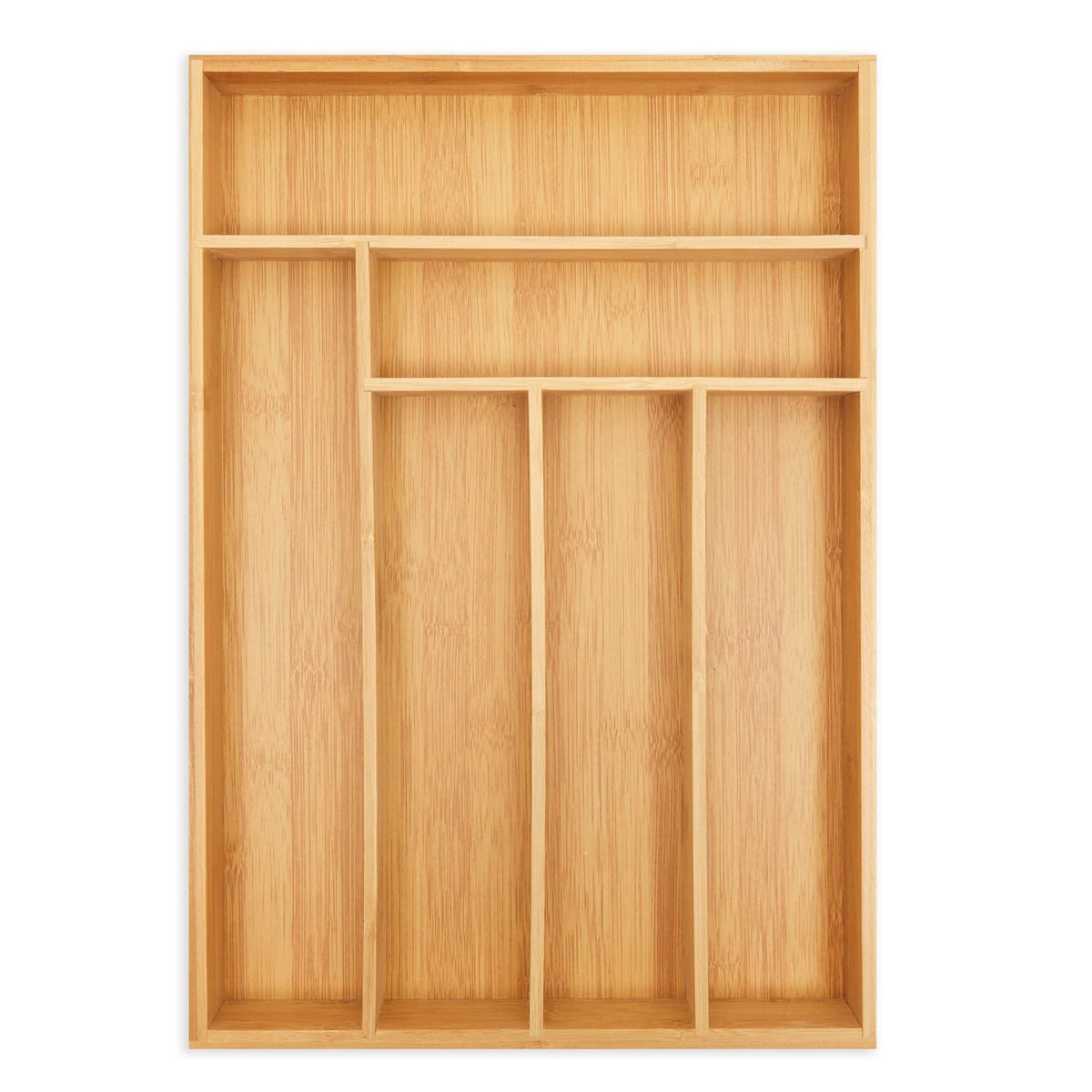 Juvale multi-use wood organizer suitable for office and craft items.