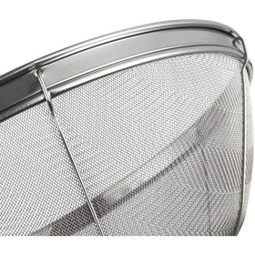 Juvale tea strainer filters fine particles for a refined brew.