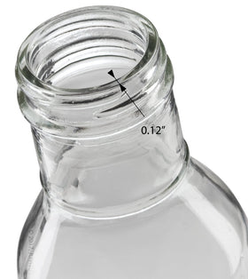 JUVITUS two-pack glass bottles ready for home or small business use.