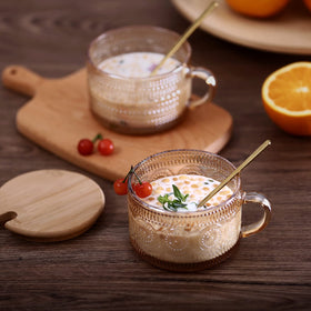 JVJRFQ bamboo lid fits the mug to keep beverages warm and dust-free