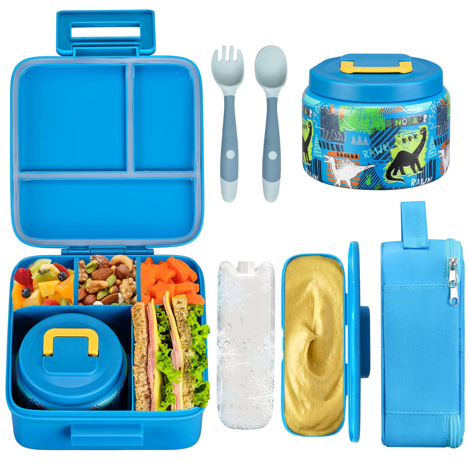 JXXM leak-proof bento box for kids keeps meals tidy and fresh.