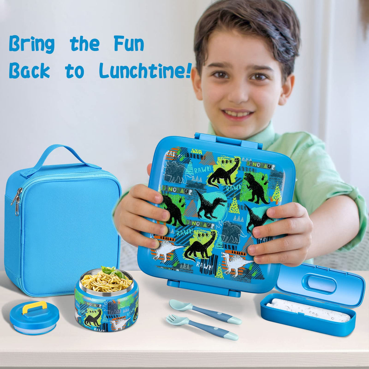 JXXM complete lunch set for convenient school meals.