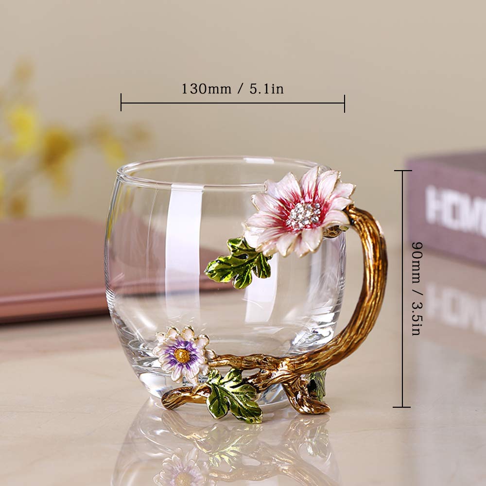 JY-Danbady crystal-clear glass showcases tea color while preserving flavors safely