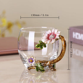JY-Danbady crystal-clear glass showcases tea color while preserving flavors safely