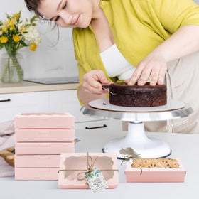 Jyongmer dessert packaging display ideal for bakery gifts and events.