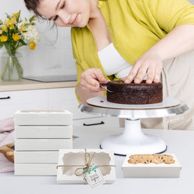 Jyongmer white kraft packaging with jute twine and tags