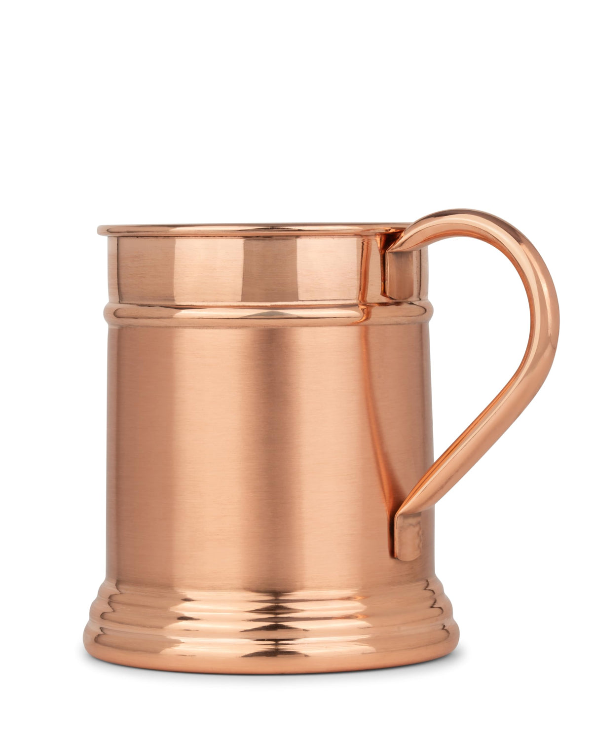 JYPR 18 oz Moscow Mule copper mug, inside and out, pure copper for authentic flavor and classic presentation.