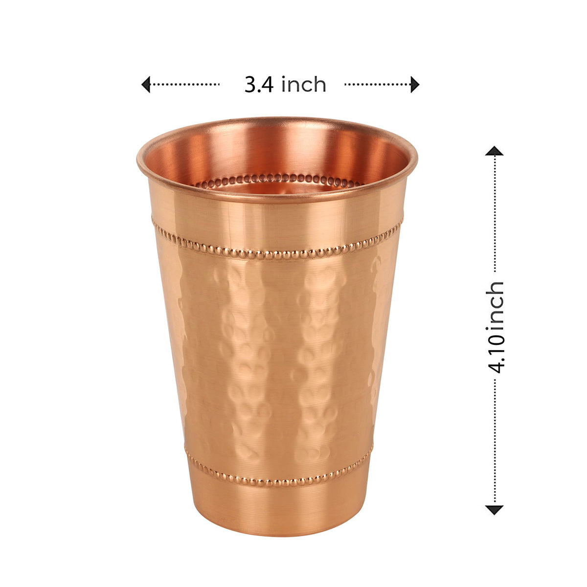 JYPR copper tumbler Moscow Mule set for cocktails and celebrations