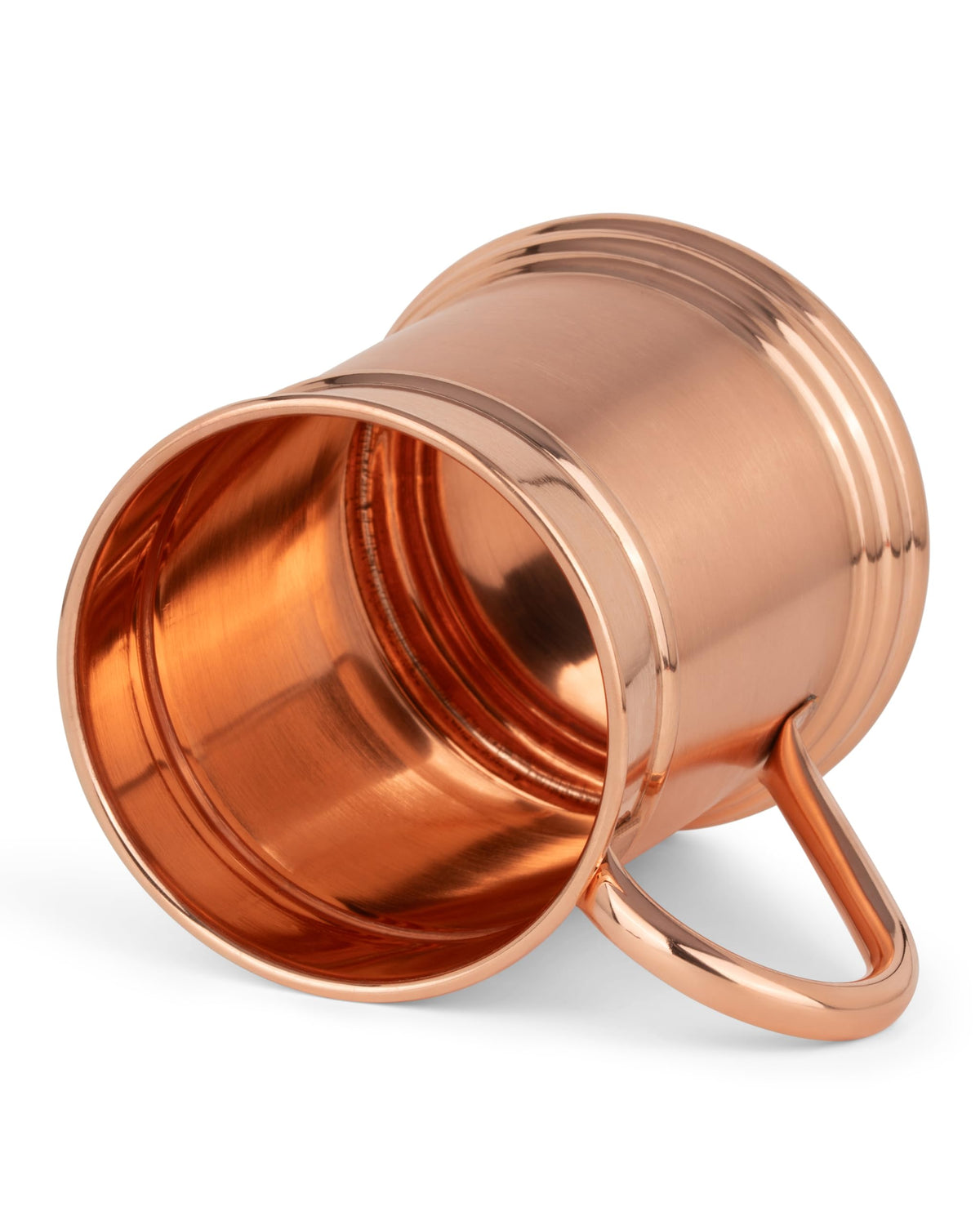 JYPR heavy gauge copper mug for durable daily use and premium, substantial feel.