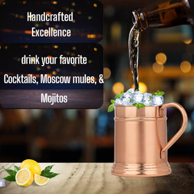 JYPR copper mug for parties and gatherings, stylishly durable for outdoor use.