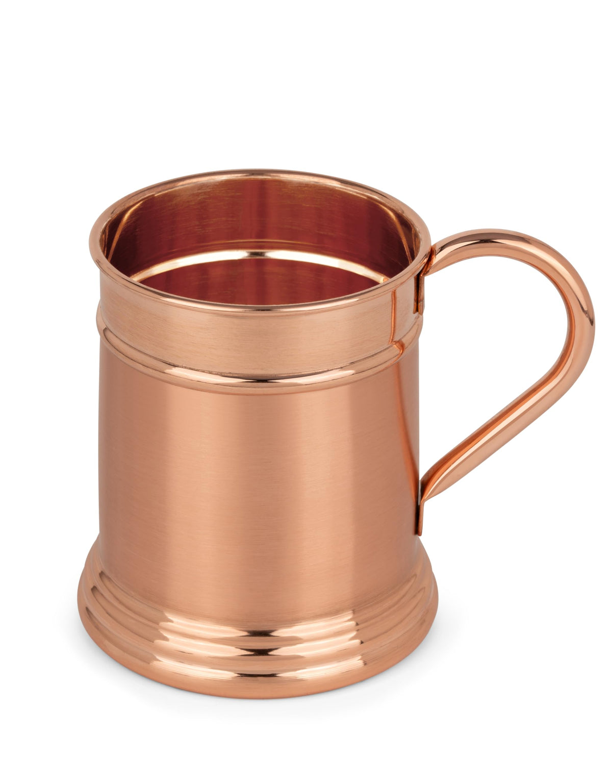 JYPR copper mug keeps drinks cooler longer with authentic copper flavor.