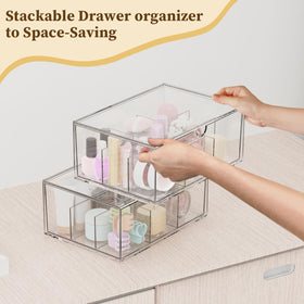 Jywantful dust-proof structure protects contents while staying clear.