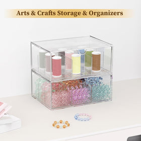 Jywantful multi-purpose storage drawers suit cosmetics, crafts, and daily essentials.
