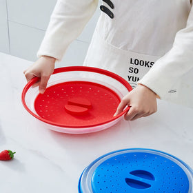 JYYHSF durable, dual-use cover keeps microwaving tidy and versatile.