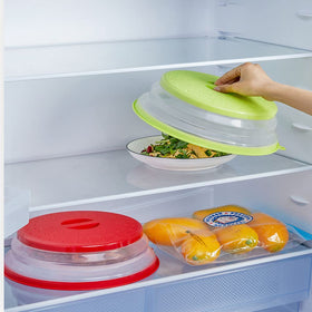 JYYHSF 600 degrees F heat-resistant cover fits most bowls and plates.