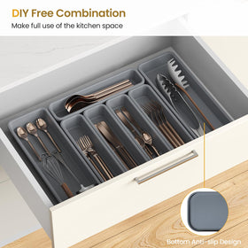 K KORKUAN dishwasher-safe silicone organizer for easy cleaning and hygiene