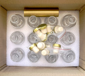Kaachli cork stopper bottle with airtight lid keeps beverages fresh.
