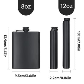 Kabuda included funnel in set for easy pouring.
