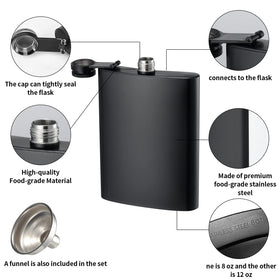 KABUDA leakproof cap keeps beverages secure during travel.