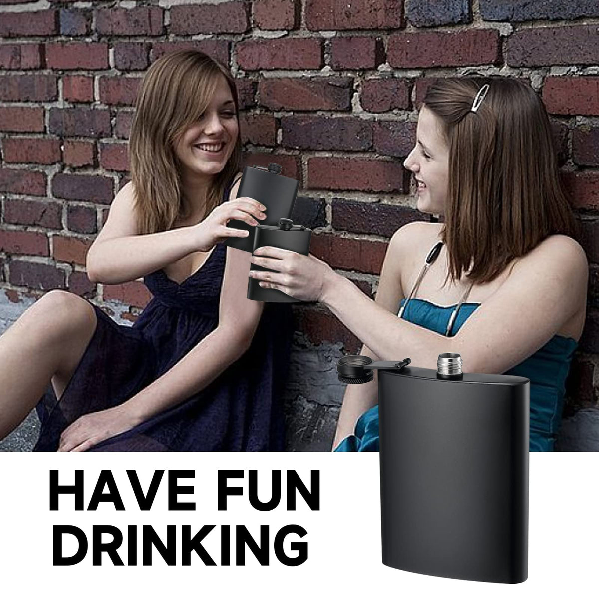 Kabuda outdoor use: camping and hiking with compact flasks.
