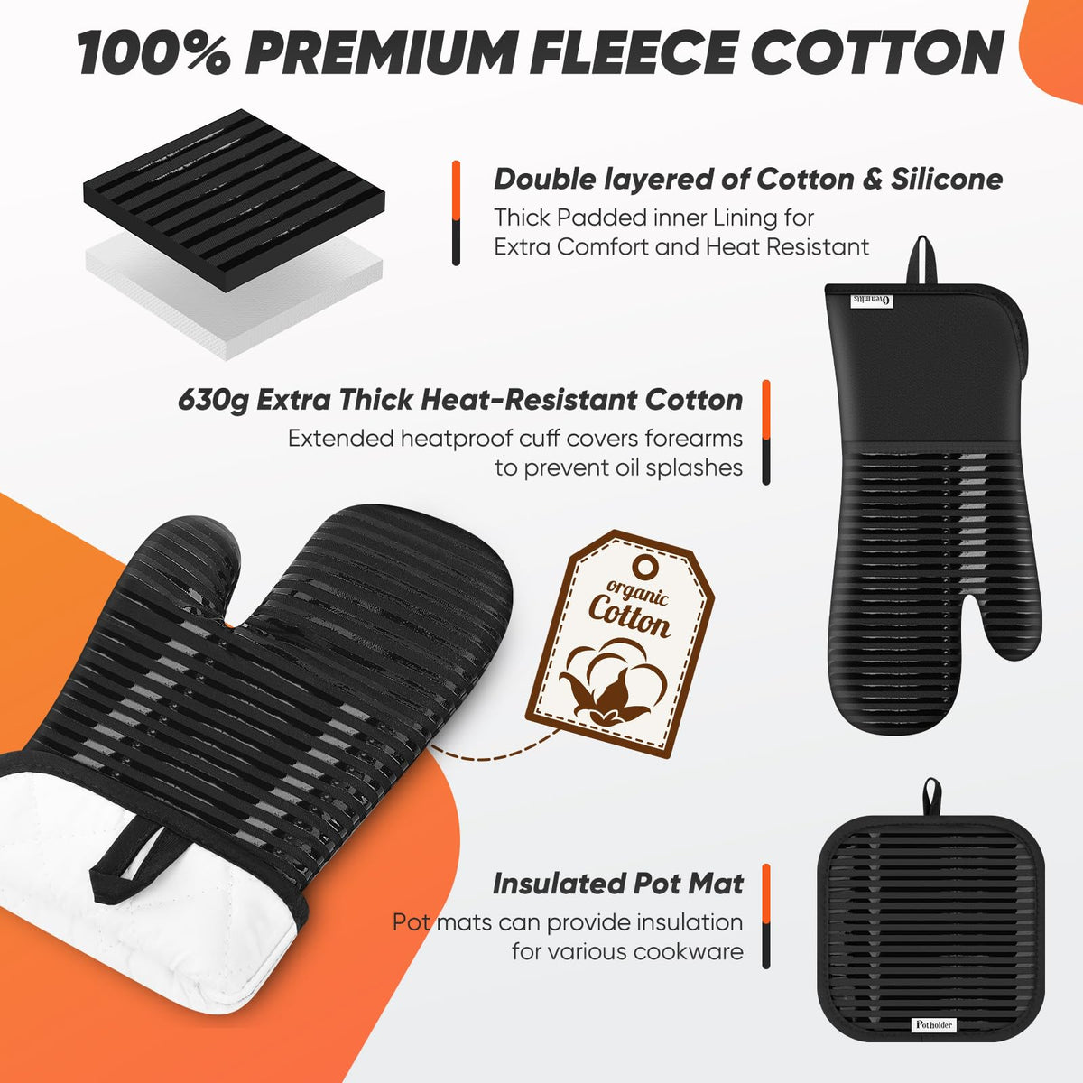 KacNacPro kitchen towels large offer quick absorption for drying dishes and hands.
