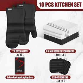 KacNacPro pot holders shield counters and hot cookware from burns.