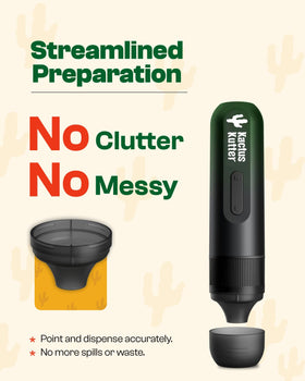 KactusKutter K1 dual-direction grinding delivers consistent texture.