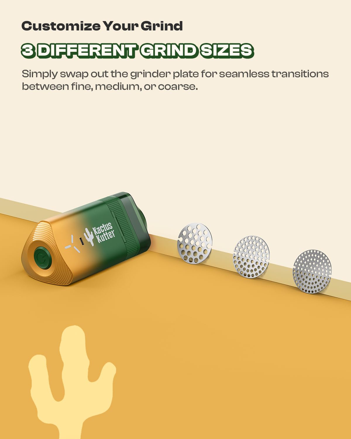 KACTUSKUTTER K2 Pro grinder battery charging makes cordless use convenient.