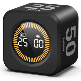 KADAMS Pomodoro Cube visual 5-minute preset countdown for focused work