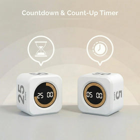 KADAMS Pomodoro Timer Visual demonstrating customizable countdown on a side.