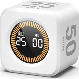 KADAMS Pomodoro Timer Visual with LED ring displaying countdown progress clearly.