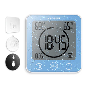 KADAMS compact design fits on desks or vanity tops for quick timing.