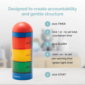 KADAMS visual timer accessibility features support diverse abilities.