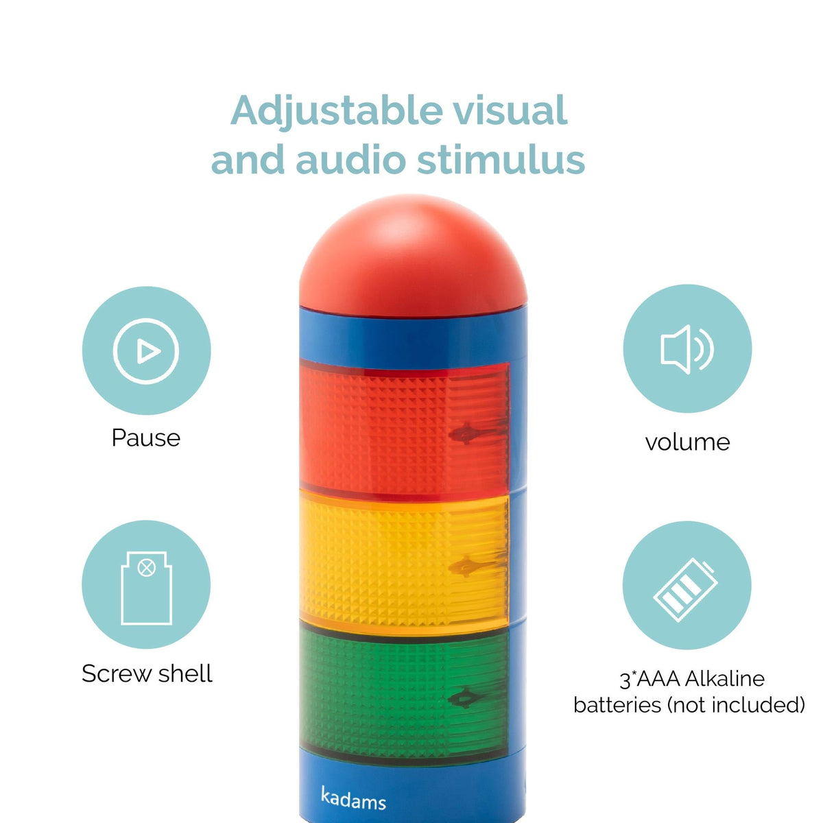 KADAMS visual timer in classroom use fosters independence and time awareness.