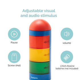 KADAMS visual timer in classroom use fosters independence and time awareness.