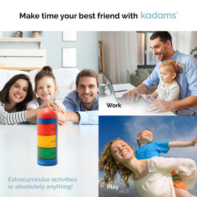 KADAMS visual timer memory function saves your previous settings.