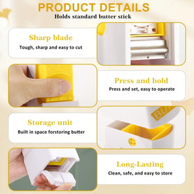 KAELUX one-hand operation enables quick butter portions without mess.