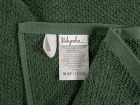 KAF Home Ayesha Curry mixed towel with woven stripe, versatile for kitchen prep.