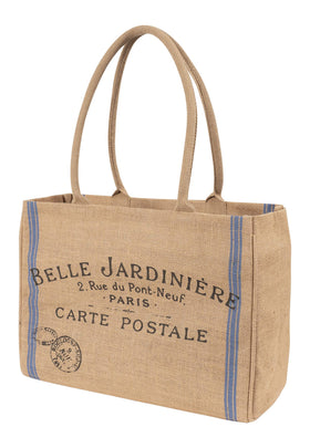 KAF Home Jute Market Tote exterior shows durable eco-friendly design