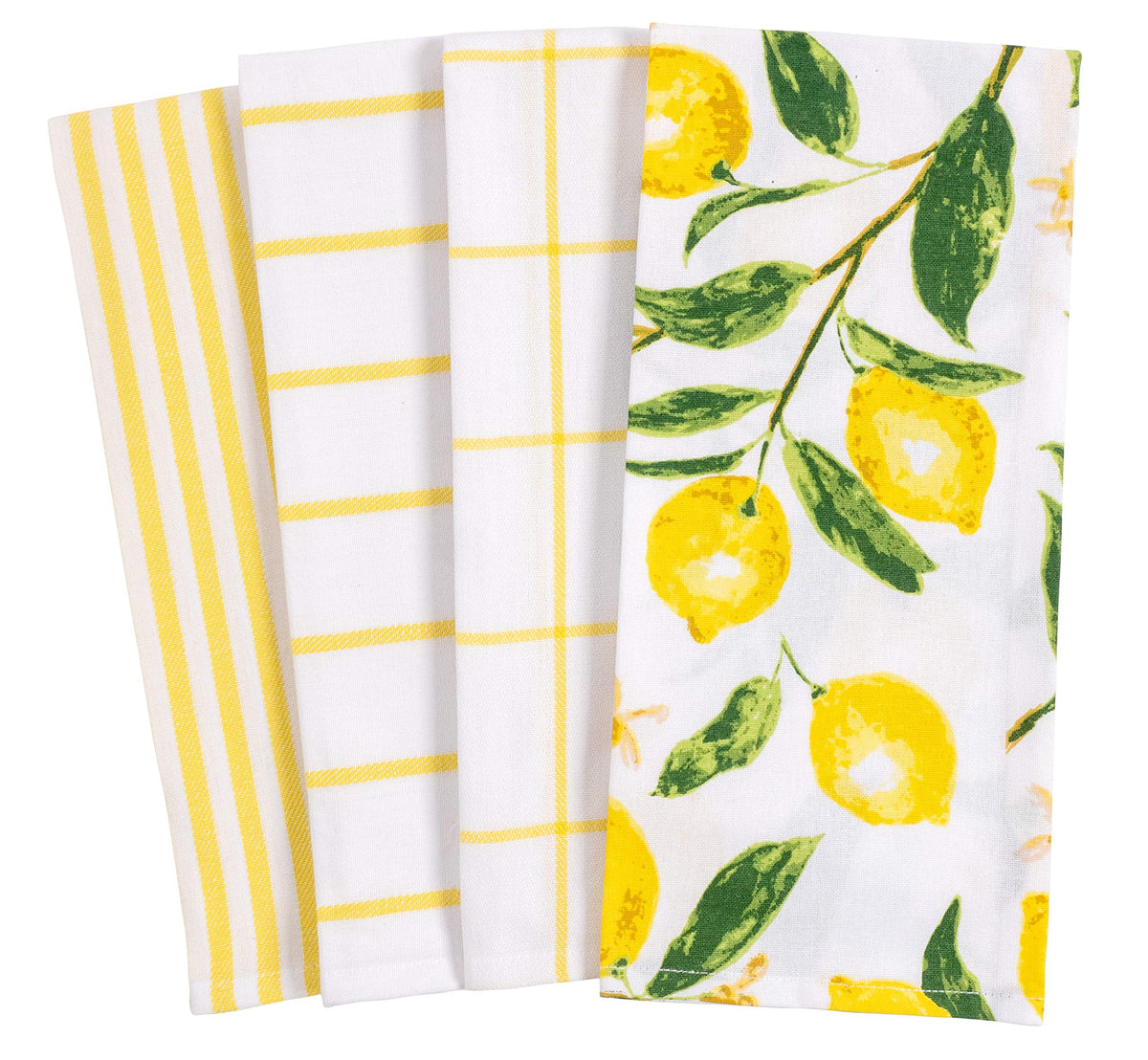 KAF Home Pantry Lemons All Over towel for vibrant kitchen decor and drying.