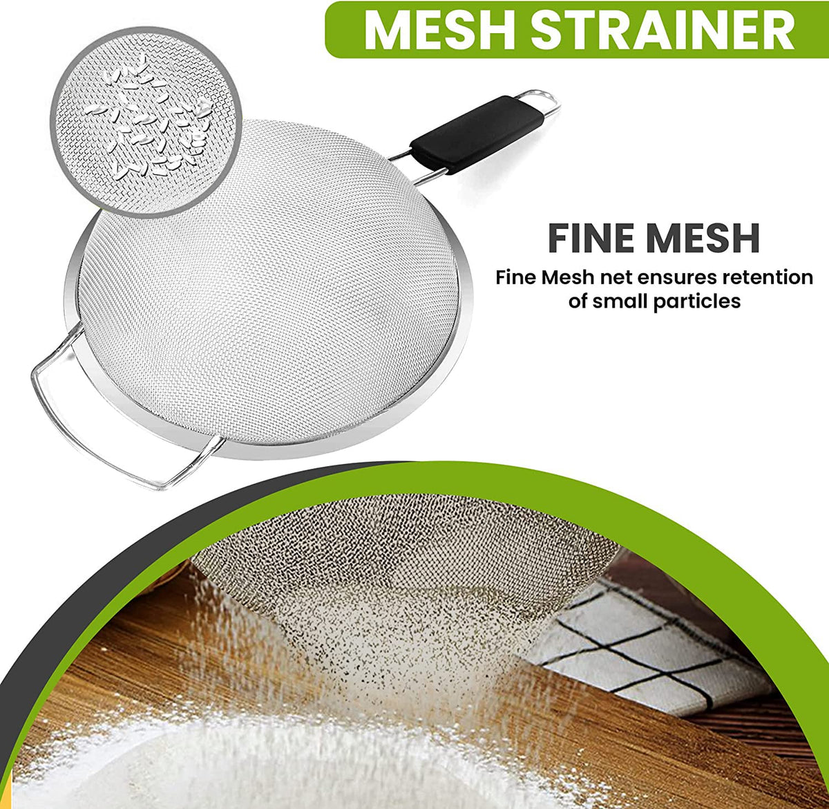 KAFOOR patented design kitchen tool improving straining efficiency.