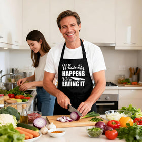 Kaidouma funny apron large pockets holds tools and thermometer