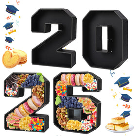 Kaiolbly 2026 charcuterie numbers form a festive assembly for graduation celebrations.