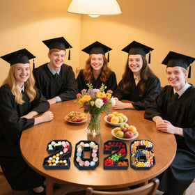 Sturdy cardboard design provides reliable support without adding heavy weight to the table.