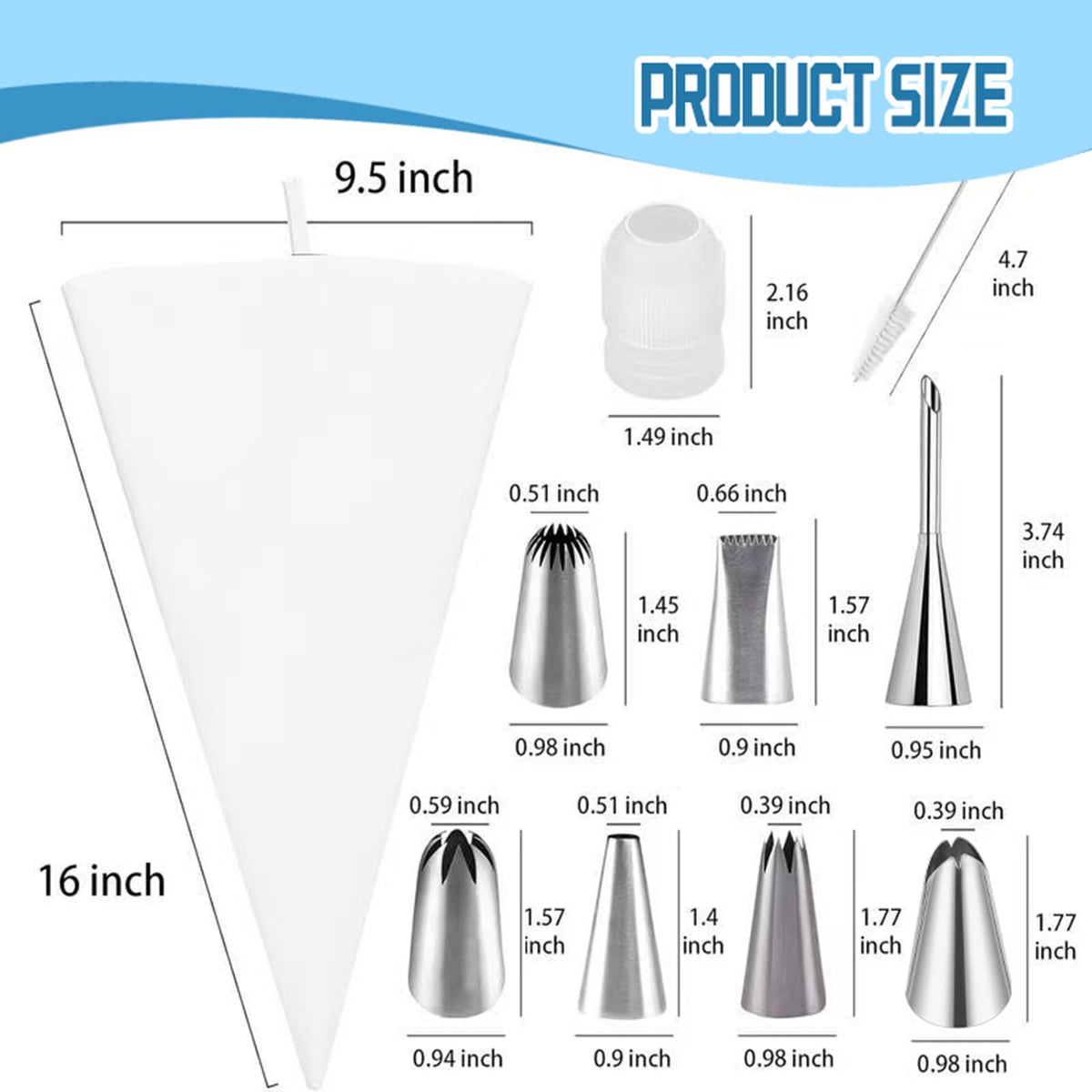 Kairsya couplers for easy tip changes during cake decorating