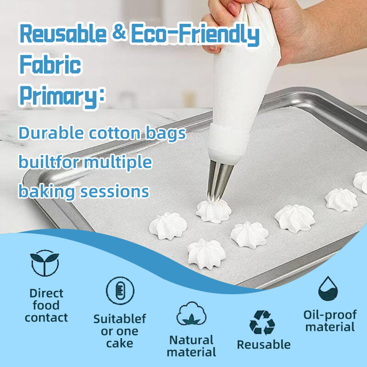 Kairsya reinforced cotton exterior offers comfortable decorating sessions