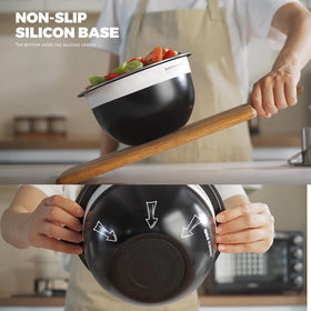 Kaiser chef one-point-seven-ounce canister left for dressing on the go.