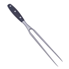 Kakamono barbecue fork sturdy design for secure turning on grills.